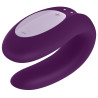 Satisfyer Stimulateur connecté Double Joy Satisfyer Mauve